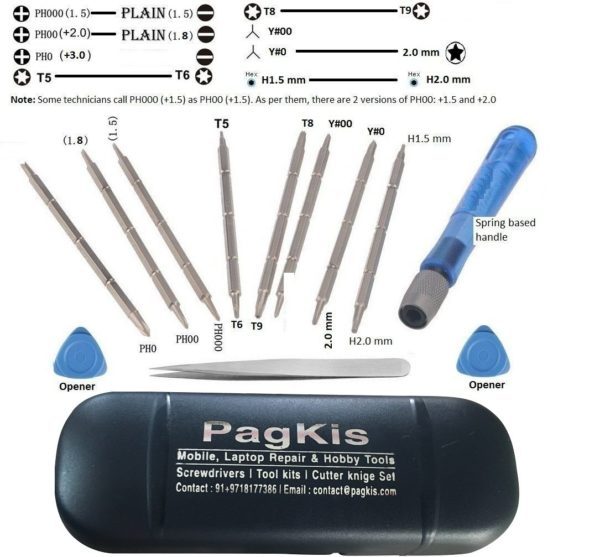 PagKis Screwdriver Tool Kit