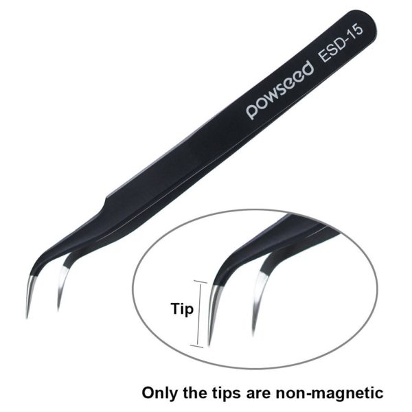 ESD Brush and ESD Tweezers Set